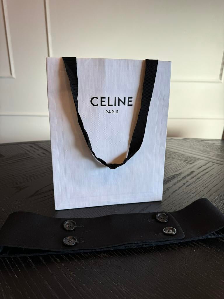 Riem Ceintuur zwart van het merk Celine Paris nieuw, Kleding | Dames, Riemen en Ceinturen, Ophalen of Verzenden, Zo goed als nieuw