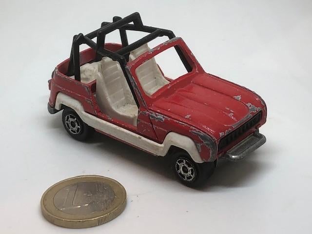 Renault JP4 Rood, Majorette, Ophalen of Verzenden, Gebruikt, Auto