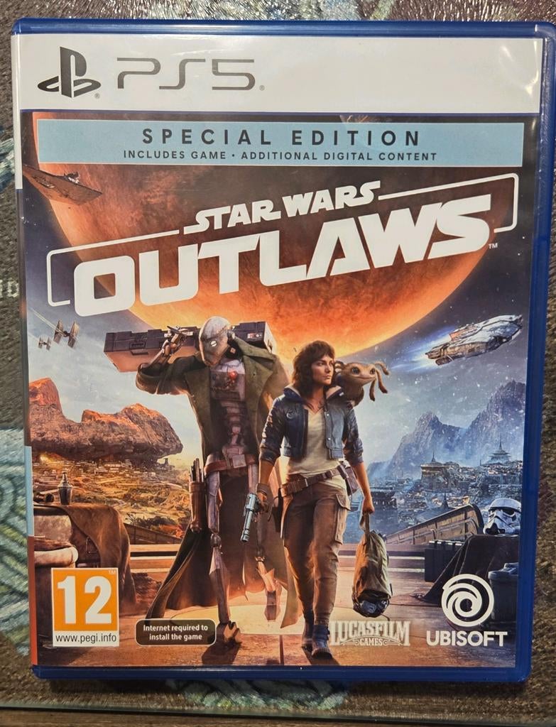 Star Wars Outlaws *SPECIAL EDITION* PS5, Spelcomputers en Games, Games | Sony PlayStation 5, Avontuur en Actie, 1 speler, Eén computer
