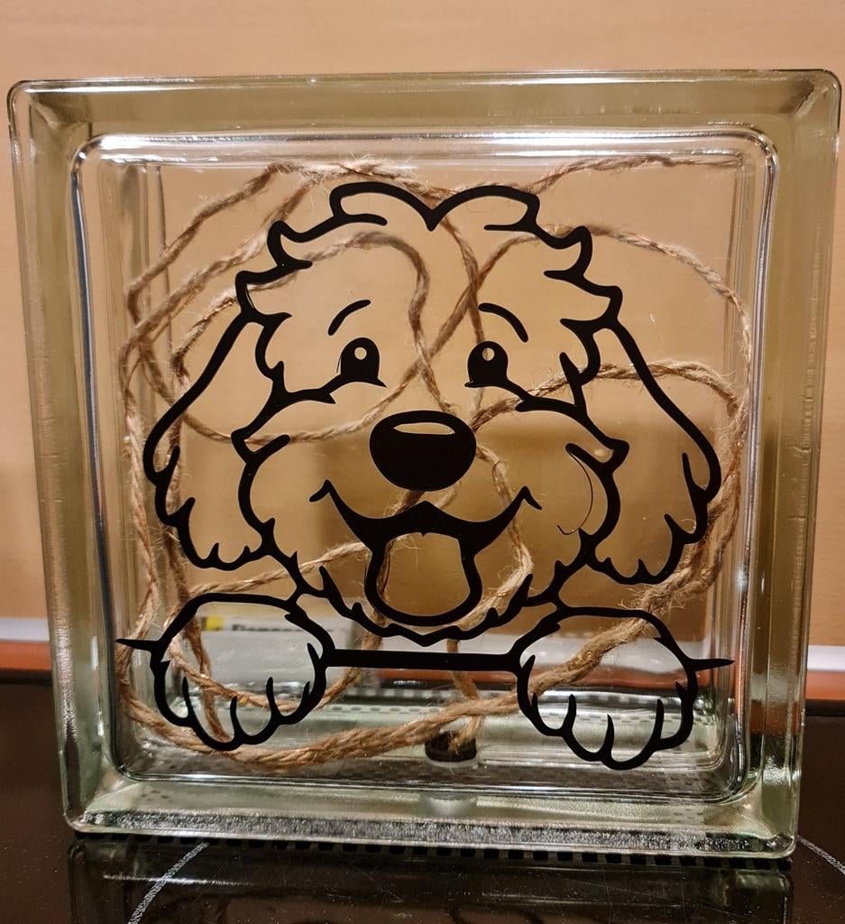 Doodle lamp, Ophalen of Verzenden, Nieuw, Glas, Minder dan 50 cm