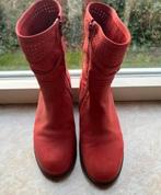 JJFootwear koraalkleurige laarsjes maat 43, Kleding | Dames, Schoenen, Overige kleuren, Verzenden, Lage of Enkellaarzen, Zo goed als nieuw