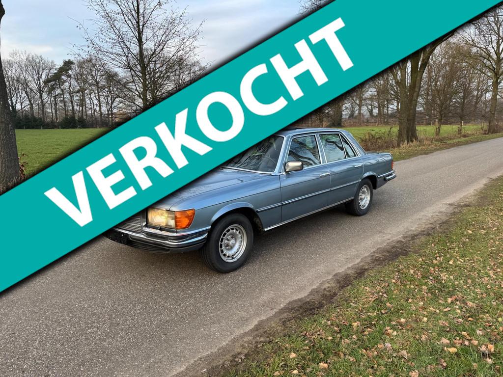 Mercedes-Benz S-klasse 450 SE V8 automaat / 1979, Auto's, Oldtimers, Automaat, 4520 cc, Blauw, Mercedes-Benz