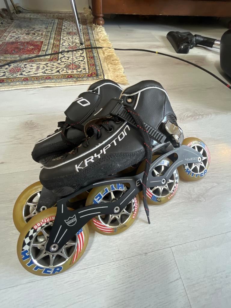 Evo Krypton Snel Skates Maat 38 - Oven aanpasbaar, Ophalen, Zo goed als nieuw, Inline skates 4 wielen, Overige merken