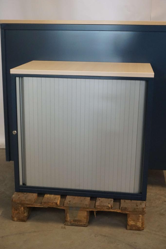 Kleine archiefkast roldeurkast dossierkast, Huis en Inrichting, Kasten | Roldeurkasten en Archiefkasten, Gebruikt, Minder dan 100 cm