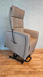 sta op fauteuil zgan hoog model !! bij Zitgemak in joure, Ophalen of Verzenden, Zo goed als nieuw, Leer