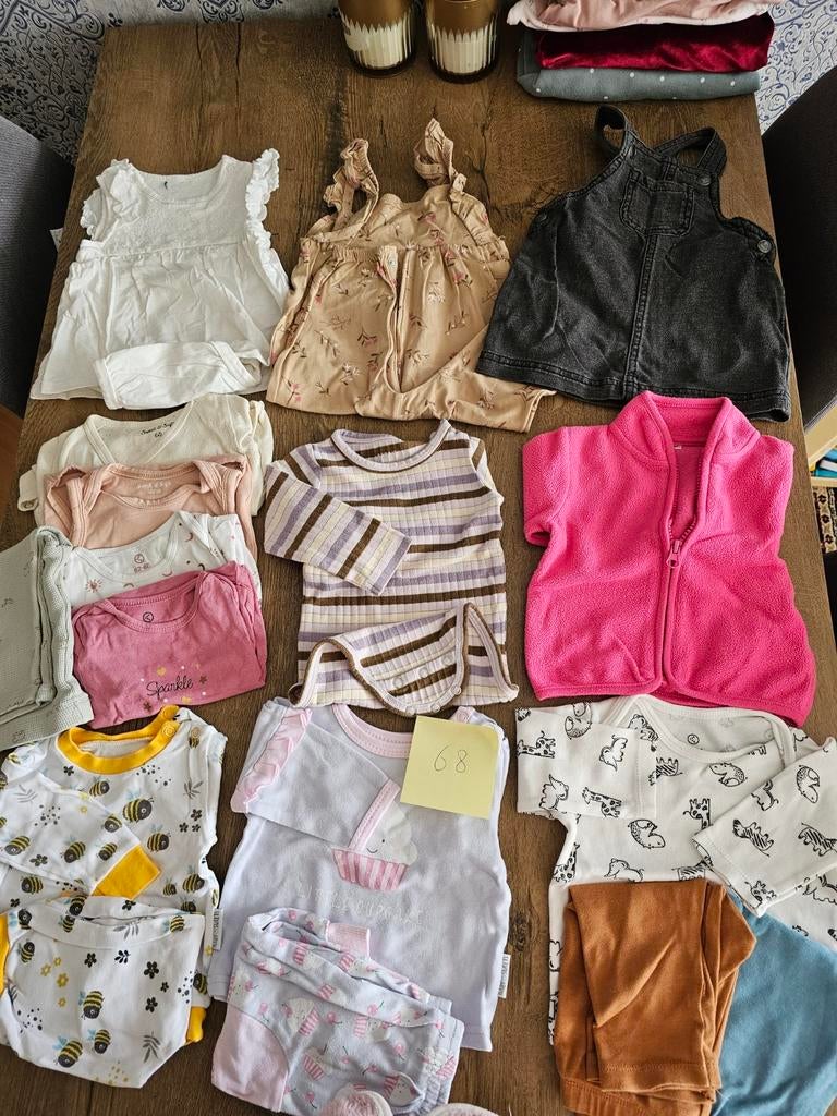 Meisjeskleding maat 68, Kinderen en Baby's, Babykleding | Maat 68, Ophalen