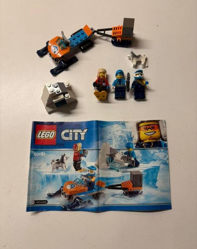 Lego City 60191 Poolonderzoekers team, Kinderen en Baby's, Speelgoed | Duplo en Lego, Ophalen of Verzenden, Zo goed als nieuw