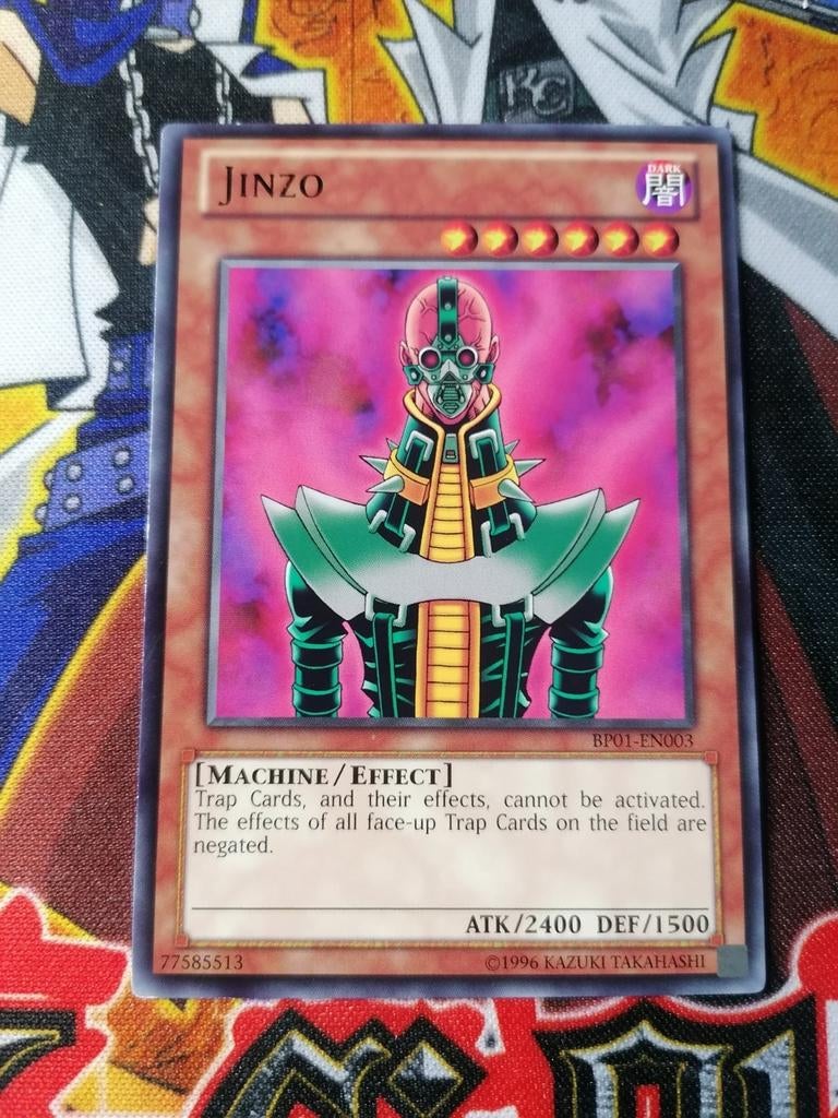 Jinzo - Black Rare BP01 - Yu-Gi-Oh, Ophalen of Verzenden, Zo goed als nieuw