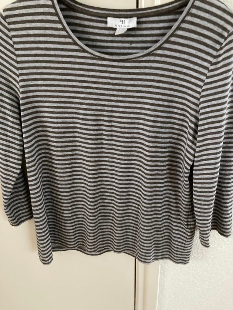 Gestreept shirt met 3/4 mouw van Peter Hahn, Kleding | Dames, T-shirts, Maat 38/40 (M), Ophalen of Verzenden, Zo goed als nieuw