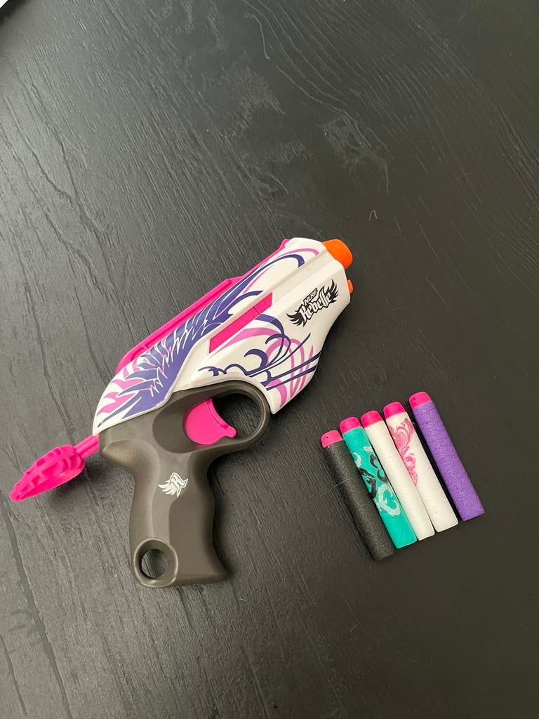 Nerf pistool met pijlen, Ophalen, Gebruikt, Jongen of Meisje