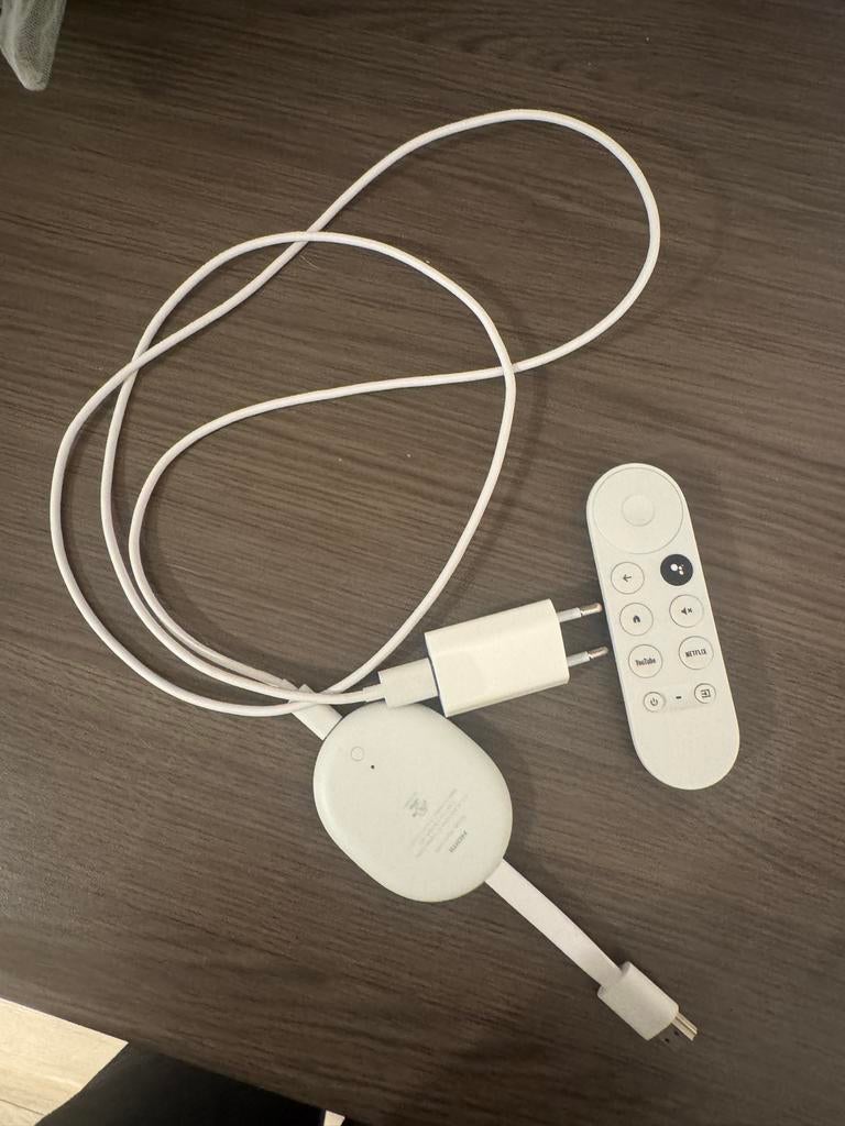 Google TV Chromecast 4K met afstandsbediening, Audio, Tv en Foto, Mediaspelers, Ophalen of Verzenden, Zo goed als nieuw, HDMI
