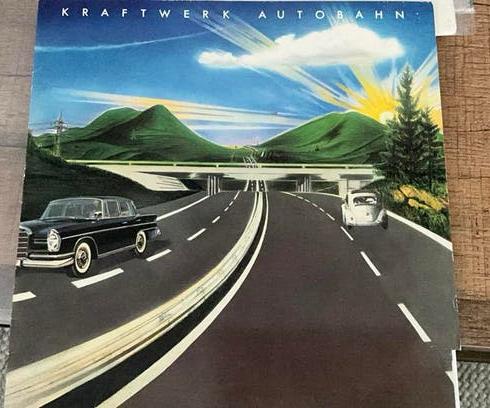 Kraftwerk, Autobahn, lp, vinyl, Ophalen of Verzenden, Zo goed als nieuw, 12 inch, Poprock