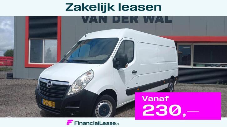 Opel Movano bestel 2.3 CDTI L3H3, Auto's, Bestelauto's, Bedrijf, Lease, Financial lease, ABS, Achteruitrijcamera, Airconditioning