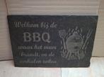 BBQ Leisteen Bord - Welkom bij de BBQ, Ophalen of Verzenden, Nieuw