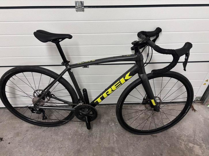 Trek Domane AL3 Disc met powermeter. Maat 54, Fietsen en Brommers, Fietsen | Racefietsen, Gebruikt, Heren, Overige merken, Meer dan 20 versnellingen