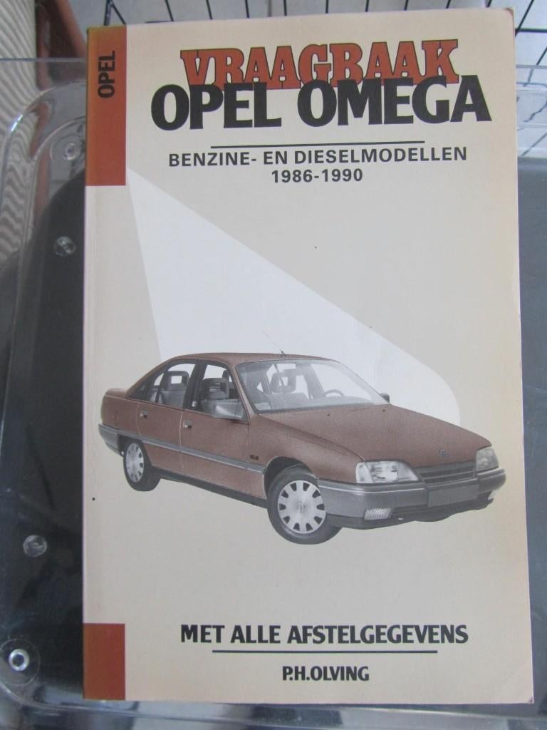 vraagbaak  OPEL OMEGA  1986 / 1990, Auto diversen, Handleidingen en Instructieboekjes, Ophalen of Verzenden