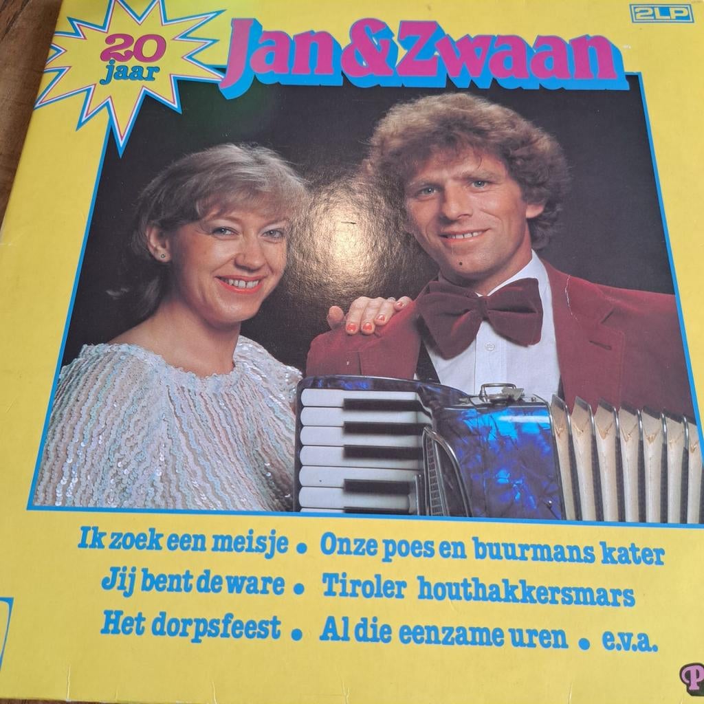 Jan & Zwaan - 20 Jaar, Ophalen, Gebruikt, 12 inch