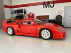 Ferrari F40 1:18 Hot Wheels Rood OVP MJ, Ophalen of Verzenden, Zo goed als nieuw, Auto, Hot Wheels