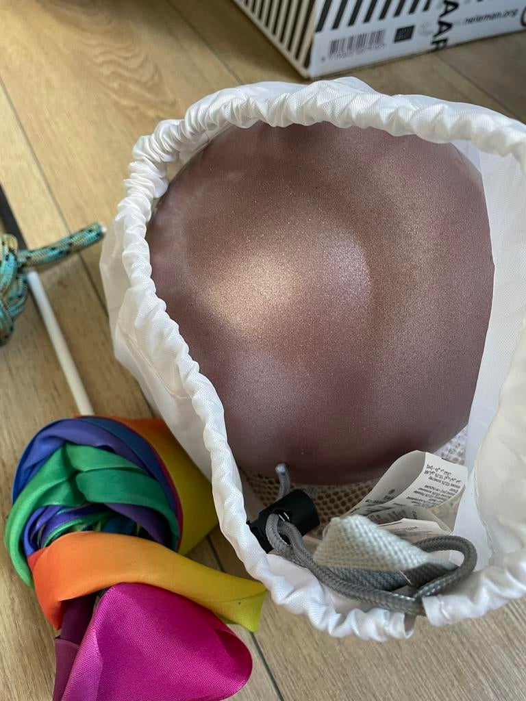 Ritmische Gymnastiek Set: Bal, Lint en Touw, Ophalen, Gebruikt