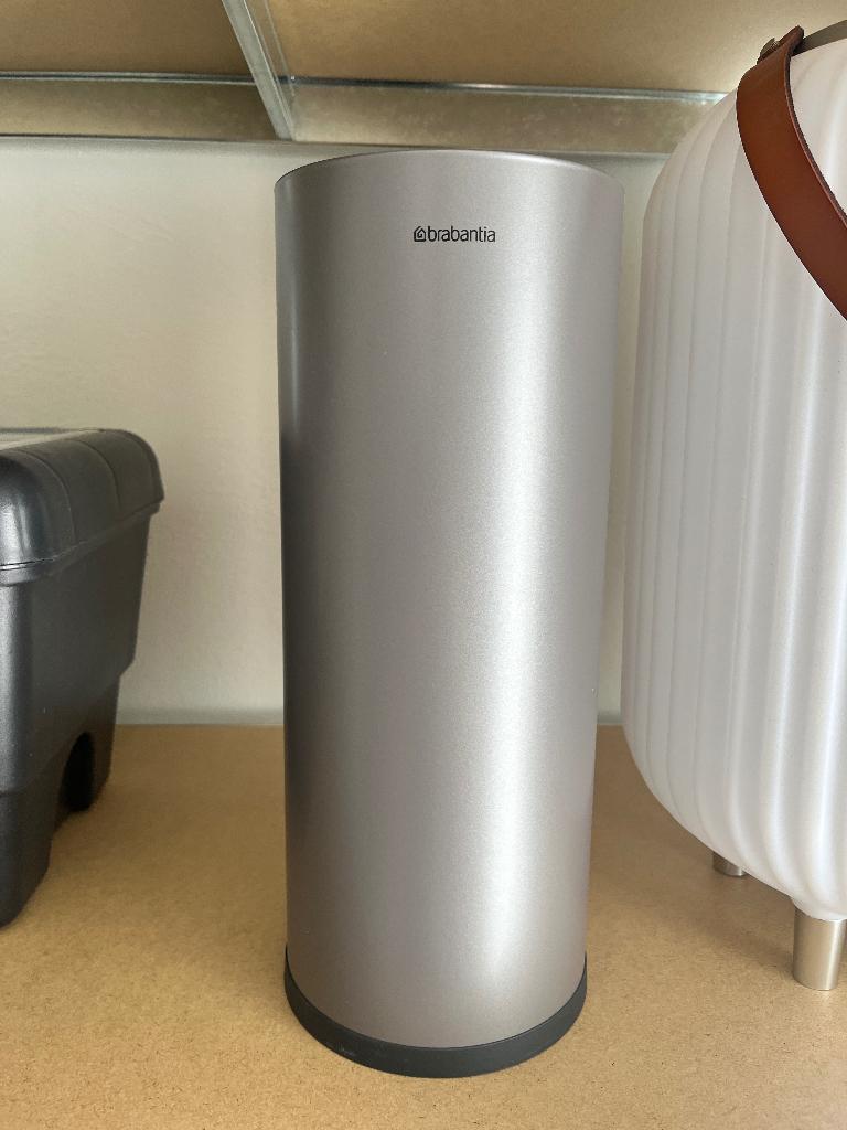 Brabantia toiletrolhouder, Ophalen of Verzenden, Nieuw, Grijs