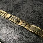 14 karaat gouden armband prachtig versace schakel, Ophalen of Verzenden, Nieuw, Goud