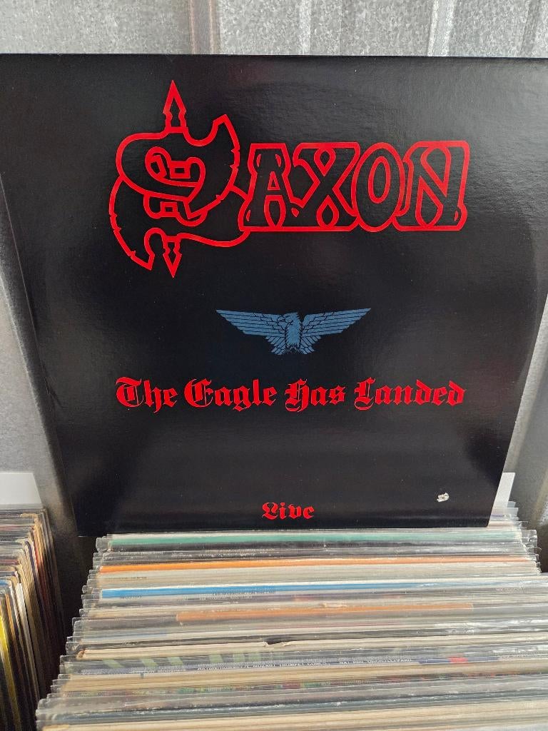 Hardrock/Metal lp SAXON: THE EAGLE HAS LANDED, Cd's en Dvd's, Ophalen of Verzenden, Gebruikt