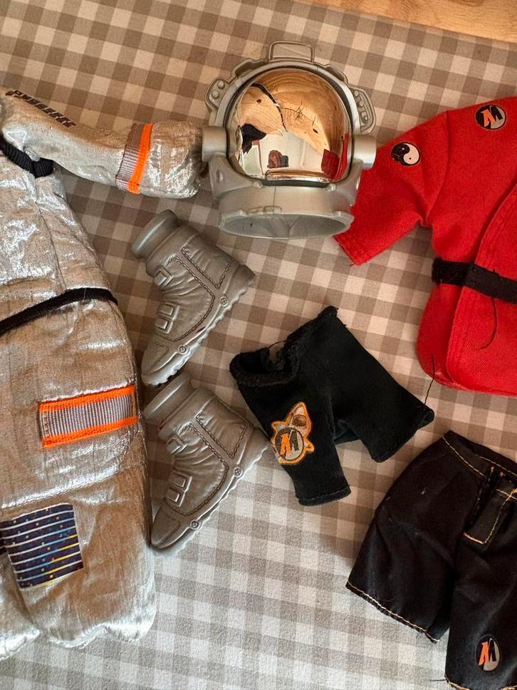 Vintage kleding Action Man astronaut, Verzamelen, Poppetjes en Figuurtjes, Gebruikt, Ophalen of Verzenden