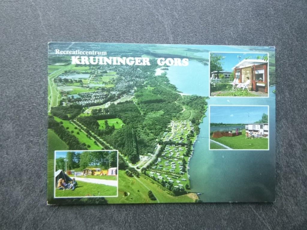 Oostvoorne, recr. centr. Kruiningergors/luchtfoto, Verzenden, 1980 tot heden, Gelopen, Noord-Brabant