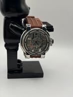 Aquanautic bara cuda swiss Quartz uurwerk horloge, Overige merken, Gebruikt, Staal, Aquanautic