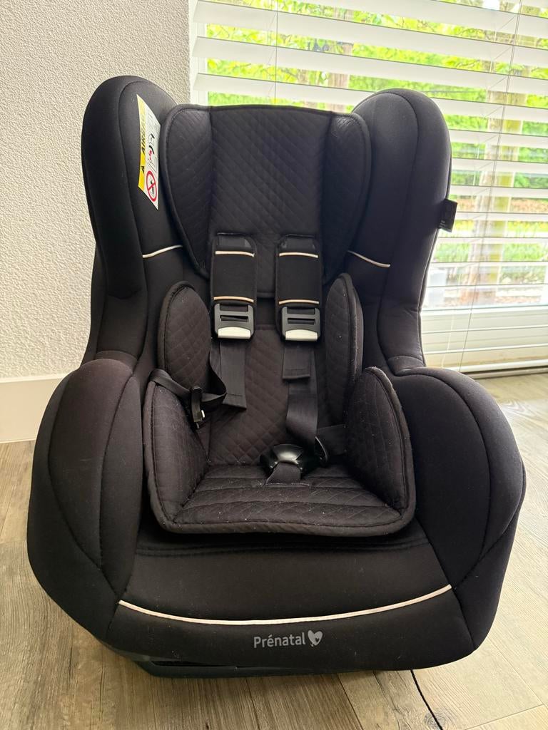 Prénatal autostoel zwart, Kinderen en Baby's, Autostoeltjes, 0 t/m 18 kg, Verstelbare rugleuning, Ophalen, Overige merken