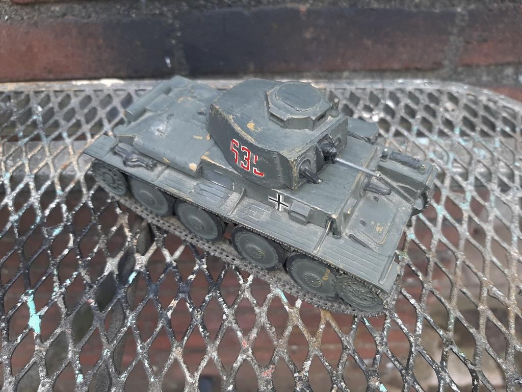 Modelbouw duitse tank ww2, Verzamelen, Ophalen of Verzenden, Duitsland