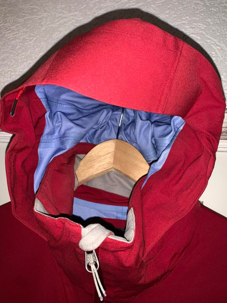 Patagonia Heren Jas Maat M  rood, Ophalen of Verzenden, Zo goed als nieuw, Maat 48/50 (M), Rood