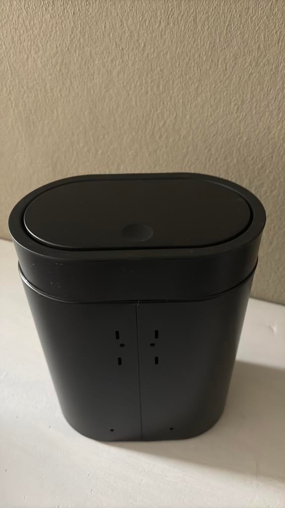 Mini prullenbakje met klik deksel, Kunststof, Ophalen of Verzenden, Zo goed als nieuw, Minder dan 10 liter