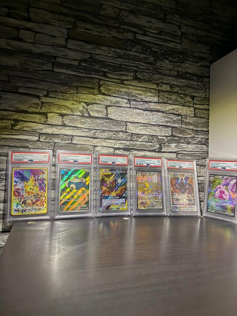 Pokemon Collectie te koop! PSA kaarten, Hobby en Vrije tijd, Verzamelkaartspellen | Pokémon, Ophalen, Nieuw, Losse kaart, Foil