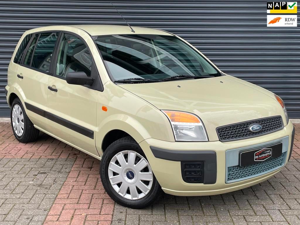 Ford Fusion 1.4-16V Cool & Sound Airco | Trekhaak | Elektr R, Auto's, Ford, Voorwielaandrijving, Gebruikt, Zwart, Origineel Nederlands