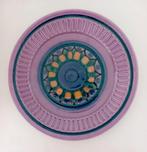Flora Gouda lila / paars gebakschaal diameter 28 cm, Antiek en Kunst, Ophalen of Verzenden