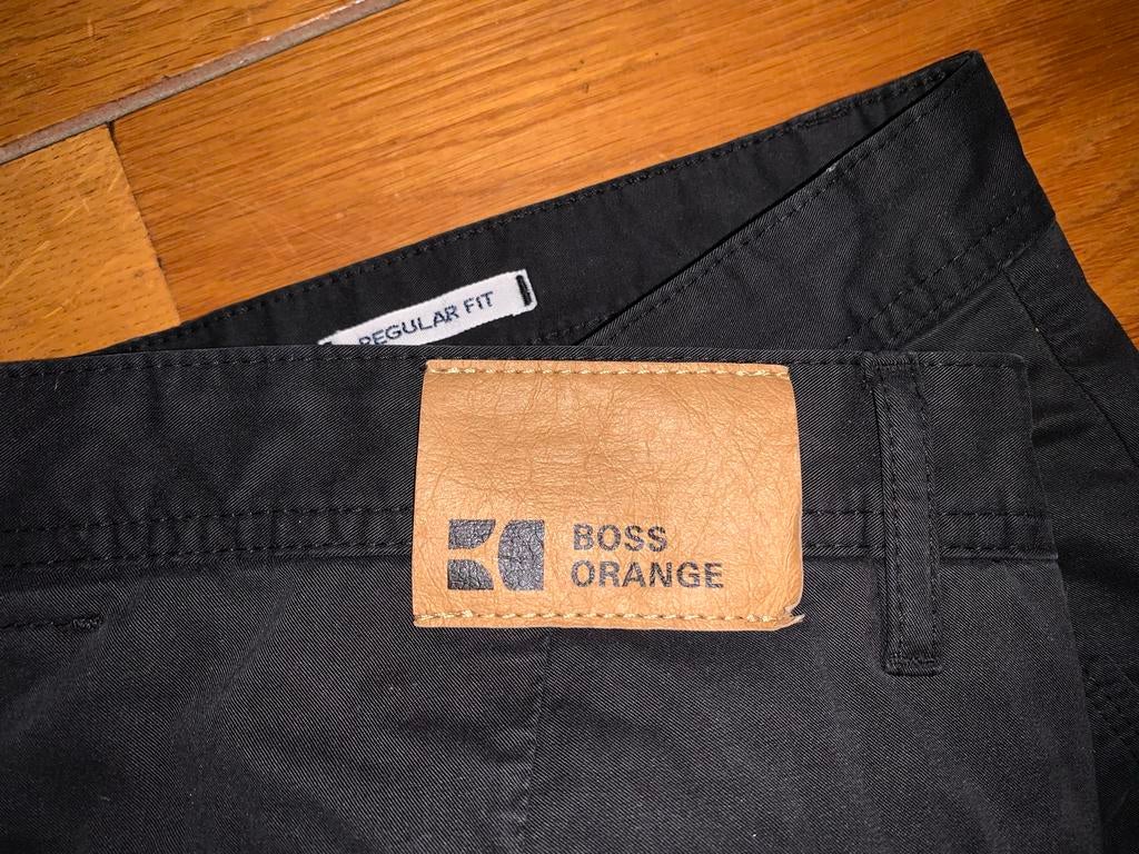Boss Orange Zwarte Broek Maat 36/32, Kleding | Heren, Spijkerbroeken en Jeans, Ophalen of Verzenden, Zo goed als nieuw, Zwart