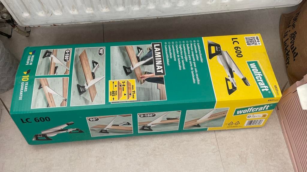 laminaatsnijder wolfcraft lc 600, Ophalen of Verzenden, Zo goed als nieuw