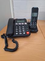Te koop senioren telefoon set, Telecommunicatie, Vaste telefoons | Handsets en Draadloos, Ophalen of Verzenden, Zo goed als nieuw