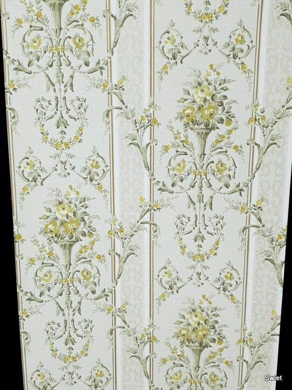 13283 Origineel uniek vintage oud behang wallpaper swiet, Huis en Inrichting, Stoffering | Behang, 10 tot 25 m², Ophalen of Verzenden