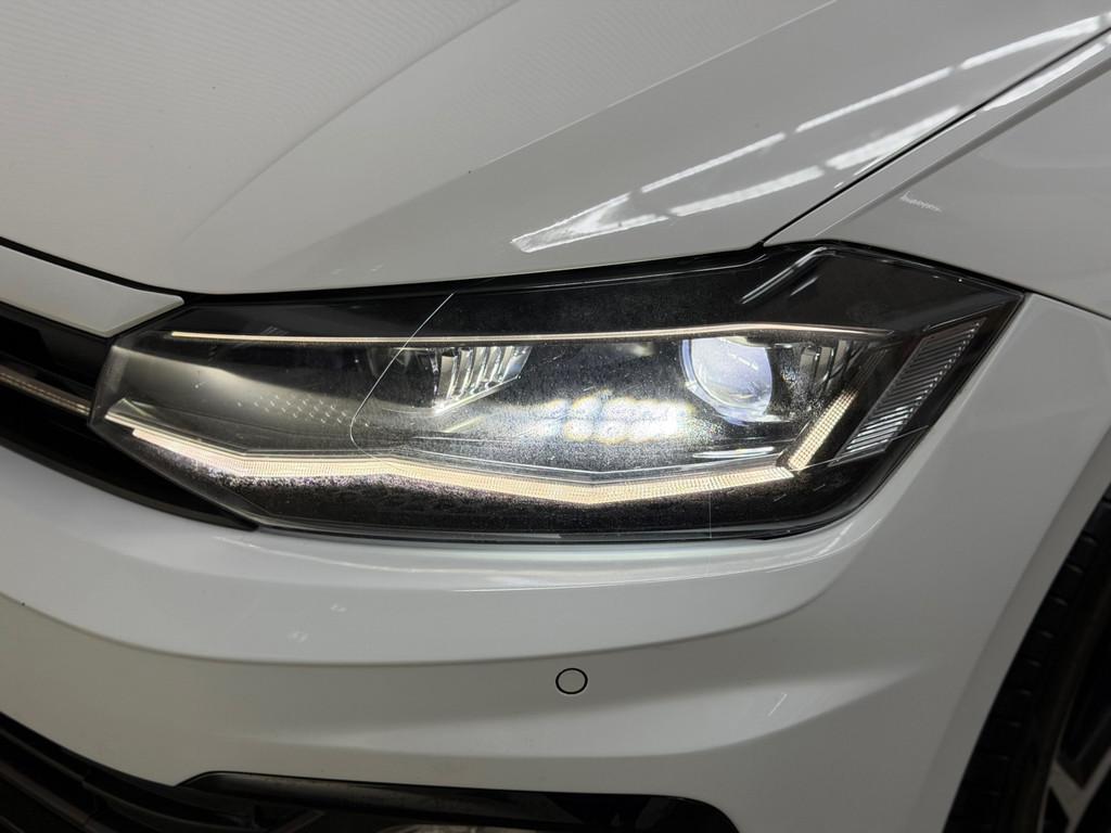 Volkswagen Polo 1.0 TSI R-Line 2019 DSG LED KEYLESS VIRTUAL, Stof, Gebruikt, 1095 kg, 116 pk