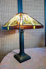 Beeldschoon tiffany style ongewoon lamp van 42.5cm diameter, Ophalen of Verzenden