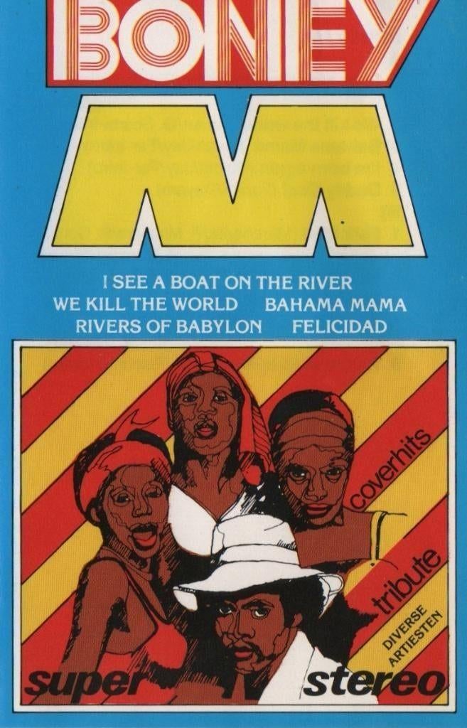Cassettebandje Boney M - Tribute / Coverhits, Cd's en Dvd's, Cassettebandjes, Ophalen of Verzenden, Gebruikt, Pop, 1 bandje