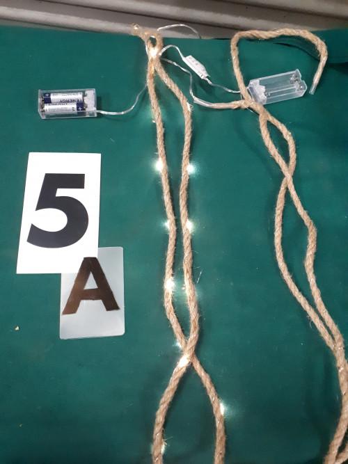 5/a 2x siertouw met verlichting, Diversen, Kerst, Ophalen of Verzenden, 'T Olde Gre-j, Info@toldegrej.nl, Endepoelstraat 20f Didam