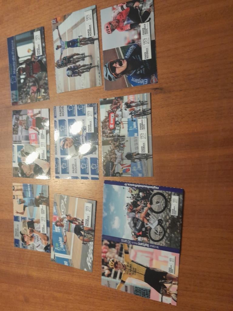 Paris-roubaix winnaars 10 kaarten, Ophalen of Verzenden, Overige typen