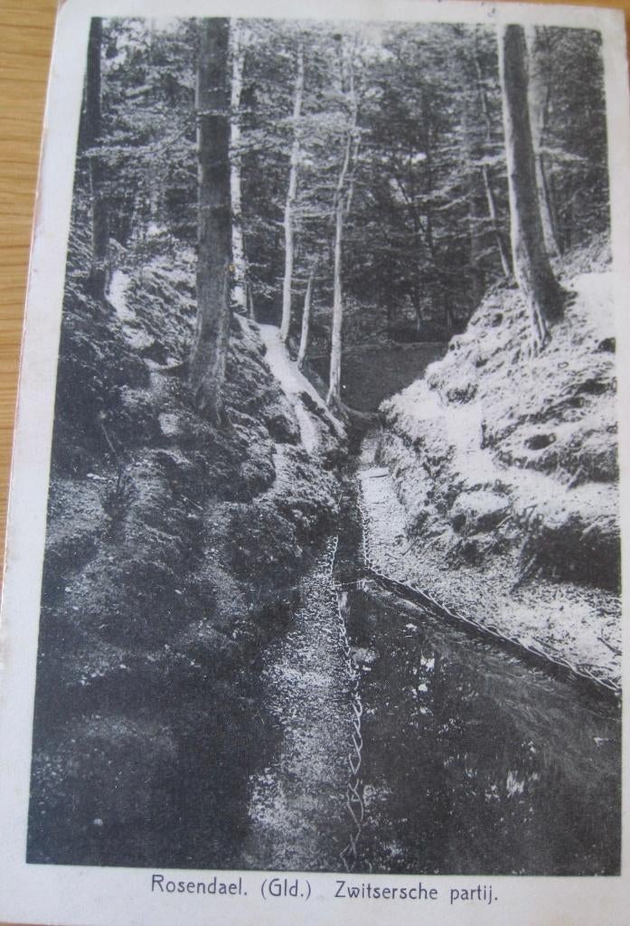 Roozendaal - Rosendael - Zwitserse partij, Verzenden, 1920 tot 1940, Gelopen, Gelderland