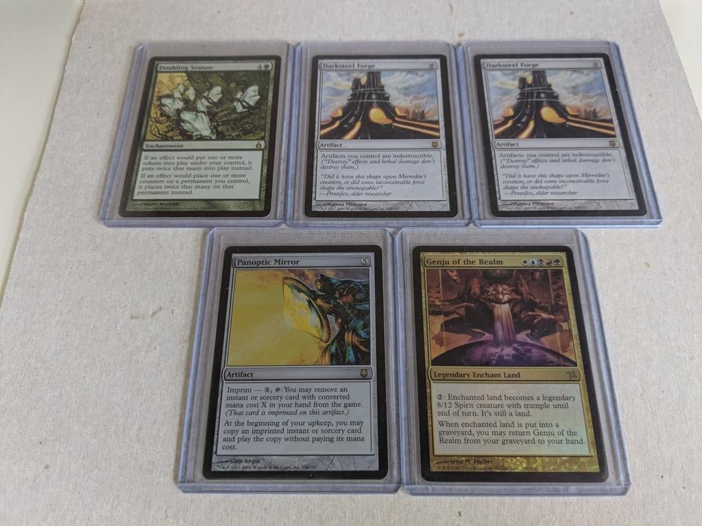 Magic the Gathering oudere Staples, Ophalen of Verzenden, Zo goed als nieuw, Losse kaart, Foil