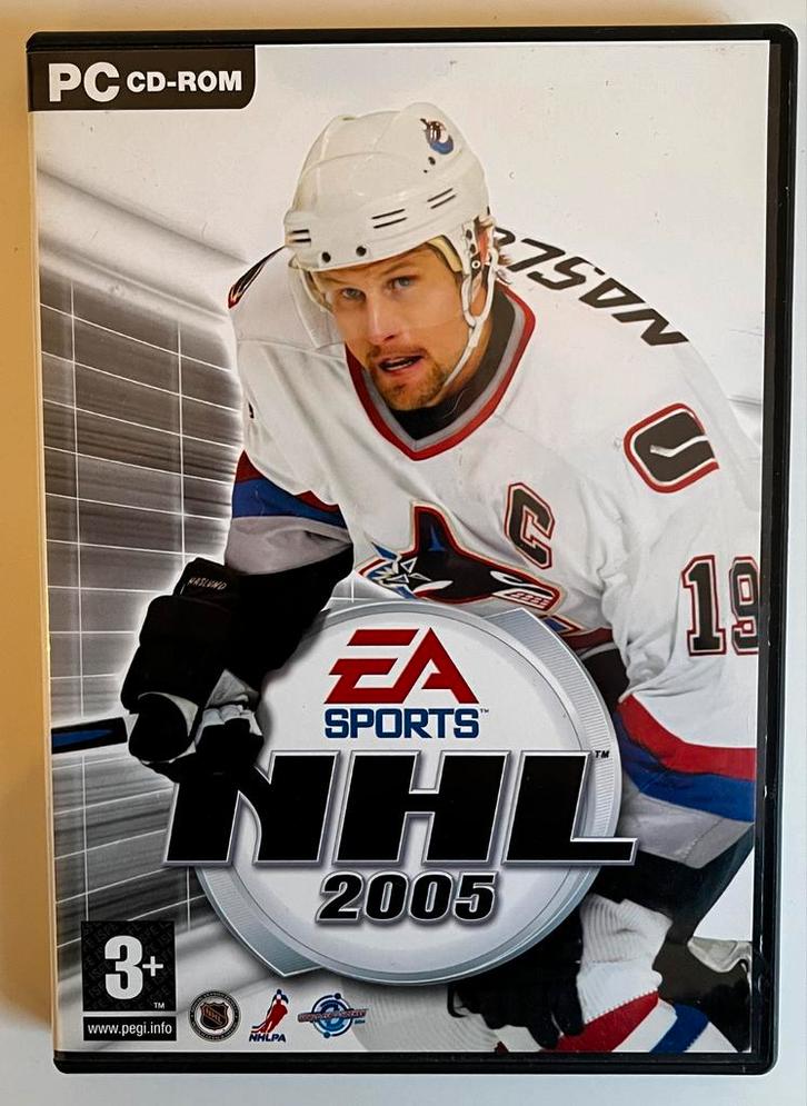 NHL 2005 PC CD-ROM - IJshockey Game, Spelcomputers en Games, Games | Pc, Gebruikt, Sport, 1 speler, Vanaf 3 jaar, Eén computer