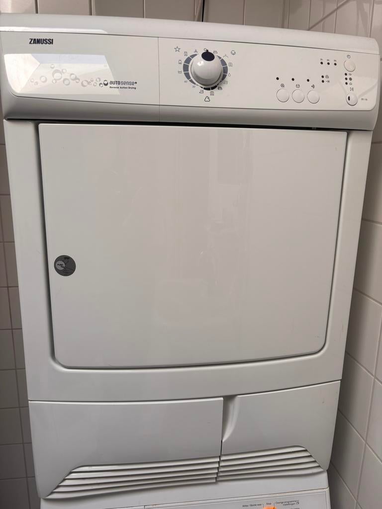 Zanussi droger, Witgoed en Apparatuur, Wasdrogers, 6 tot 8 kg, Ophalen of Verzenden, Condens, 85 tot 90 cm