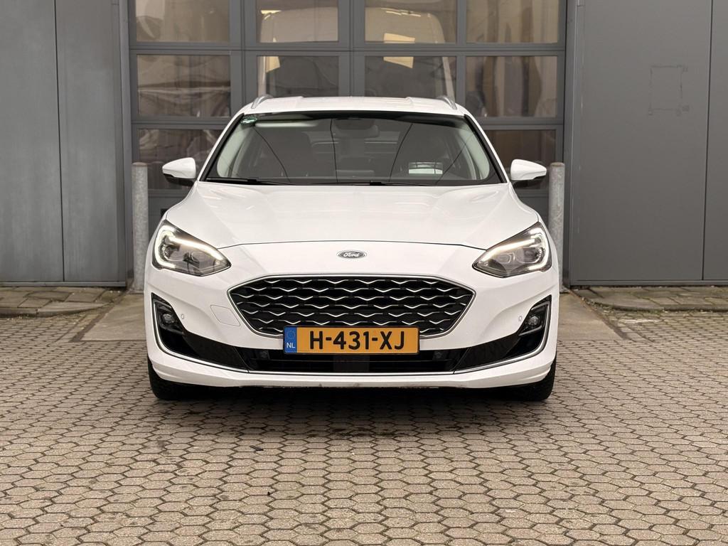 Ford Focus Wagon 1.5 EcoBoost Automaat Vignale I WINTER PACK, Auto's, Ford, 1345 kg, Euro 6, 150 pk, Wit